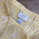 A New Day  Yellow Striped Crop Top Photo 3