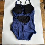 Baleaf Women’s Athletic Training Adjustable Straps One Piece Blue Swimsuit Small Photo 1