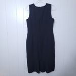 Ralph Lauren Lauren  Women's Back Zip Sleeveless Dress Black Size 10 Photo 3