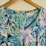 Lilly Pulitzer Etta Long Sleeve Bermudaful Shirt Photo 3