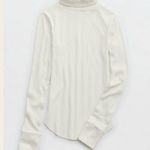 Aerie  Essential Turtleneck Layering T-Shirt- NWT! Photo 2