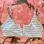 DV by Dolce Vit dolce vita striped embroidered bikini top Photo 4