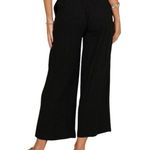 Petal and Pup Women's Hawthorne Wide-Leg Pants Size 2 Black Drawstring Waist Photo 2