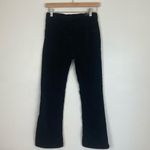 Citizens of Humanity  Drew Crop flared black velveteen pants. Size 25 Photo 4