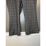 Wild Fable Pants Womens XXL Gray Plaid Windowpane Pull On Stretch Kick Flare Photo 2