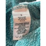 Aeropostale New York 87 Cropped Teal Blue Hooded Pullover Sweatshirt S Photo 8