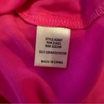 Skies Are Blue  hot pink long sleeve button up front tie size XS Photo 5