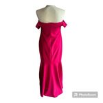 Likely  Pink Misico Off The Shoulder Trumpet Hem Gown Photo 5