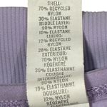 Aerie Purple Sports Bra Womens M Medium Support Ribbed V Photo 4