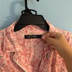 Ralph Lauren 2 piece pajamas pants and longsleeve button up top size L Size L Photo 2