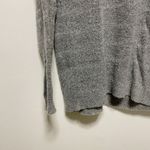 Current/Elliott Gray Long Sleeved Crew Neck Sweater Silver Accents Photo 1