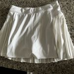 Athleta Athletes White Pleated Tennis Skirt  Photo 1