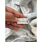 Gap Striped Boatneck Tee Small Gray White Cotton Long Sleeve Top Casual Photo 1