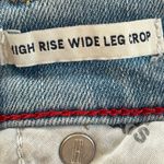 Tommy Hilfiger light wash high rise wide leg crop jeans 00/24 modern casual Photo 5