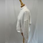 RDI  Cozy 1/2 Zip Fuzzy Pullover White Photo 4