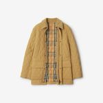 Burberry NEW Women’s Quilted Nylon Barn Jacket in Flax Sand Designer Size XS Photo 10