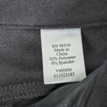 Coldwater Creek Natural Waist Moleskin Bootcut Pants 8 Black NWT Photo 5