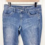 Simply Vera Vera Wang Straight Leg Cropped Denim Jeans Women's Size 10 Photo 2
