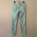 J. McLaughlin Blue White Floral Patterned Pants Preppy Slacks Straight Women's 6 Photo 5