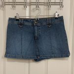 Xhilaration Low Rise Denim Skort Photo 2