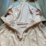 Lulus  Forevermore Skater Dress Peach Pink Sz L Photo 8