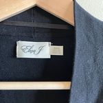 Eliza J Open-front Cropped Cardigan In Black Womens Size M Top Photo 3