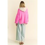 Davi & Dani nwt Side Slit Open Front Long Sleeve Cardigan Photo 8