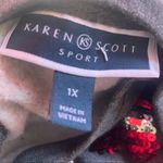 Karen Scott  sequin candy cane sweatshirt Photo 4
