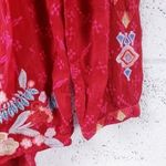 Johnny Was Gina tie neck heavily embroidered blouse NWT RARE Photo 5