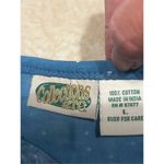 Collections Etc Womens Christmas Shirt Size Large Santa Sleigh Beads 2 Sided NW Blue Photo 5