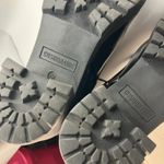 Cushionare Cushionaire Remy Black Lace-Up Lug Sole Chunky Heel Boots Size‎ 9.5M combat punk Photo 8