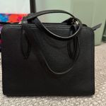 Kate Spade  Purse Black Leather Crossbody Pebbled Photo 1
