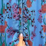 ASTR The Label Blended Blue Floral Print Button-Up Midi Dress S Photo 8