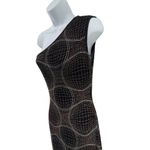 Gunne Sax  Jessica McClintock Vintage Maxi‎ Dress Gown Black Sparkly Glitter Sz 5 Photo 3