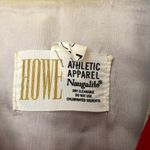 1970s Vintage Leather Red gold varsity bomber South G football jacket streetwear Size L Photo 4