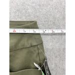 Bella Rose  Women's Shorts Solid Olive Green Size 2X Nylon Blend Photo 7