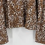 Lilly Pulitzer Chocolate My Favorite Spot Jansen V-Neck Sweatshirt Size Large Photo 4