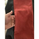 Woolrich womens medium fleece vest color block rust gray Photo 5