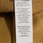 Aerie NWT OFFLINE By  Seamless Cable Square Neck T-Shirt Yellow/Gold Size Large Photo 9