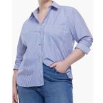 River Island NWT Stripe Poplin Blouse Workwear Casual Spring Chic Essential Photo 0