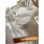 J.Crew  Classic fit Ruffleneck shirt Button Up Long Sleeve Women Size 22 #AW712 Photo 2