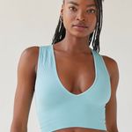 Urban Outfitters brand new  plunge blue tank top small with tags Photo 0