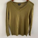 Topshop Green Angora Mix Sweater Lightweight Fall US 4 Photo 0