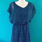 Lush Clothing Lush blue and white polka dot dress Photo 0