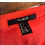Forever 21 Orange Red Maxi Wrap Skirt Photo 5