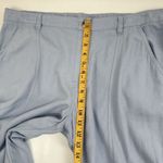 Sincerely Jules Womens Pants Size XL Blue Wide Leg Linen Blend Beach Travel Photo 4