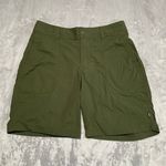 REI Coop Sahara Bermuda Shorts Womens 10 Green Lightweight Hiking Outdoor Travel Photo 0