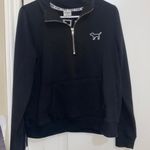 PINK - Victoria's Secret Like New Pink VS Quarter Zip Photo 0