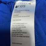 FIGS  Women's Blue Drawstring High Rise Straight Medical Scrub Pants Size XS Photo 3