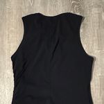 Lululemon 6 Cinch It Pima Cotton Black Casual Stretchy Sleeveless Women’s Dress Photo 4
